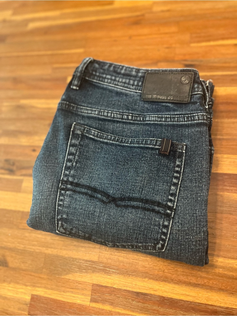 JACKSON Men's Dark Indigo Straight Jeans